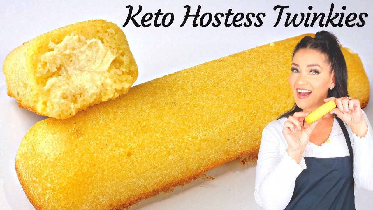 Keto Hostess Twinkies для тех, кто сидит на диете | Менее 1 г чистых углеводов