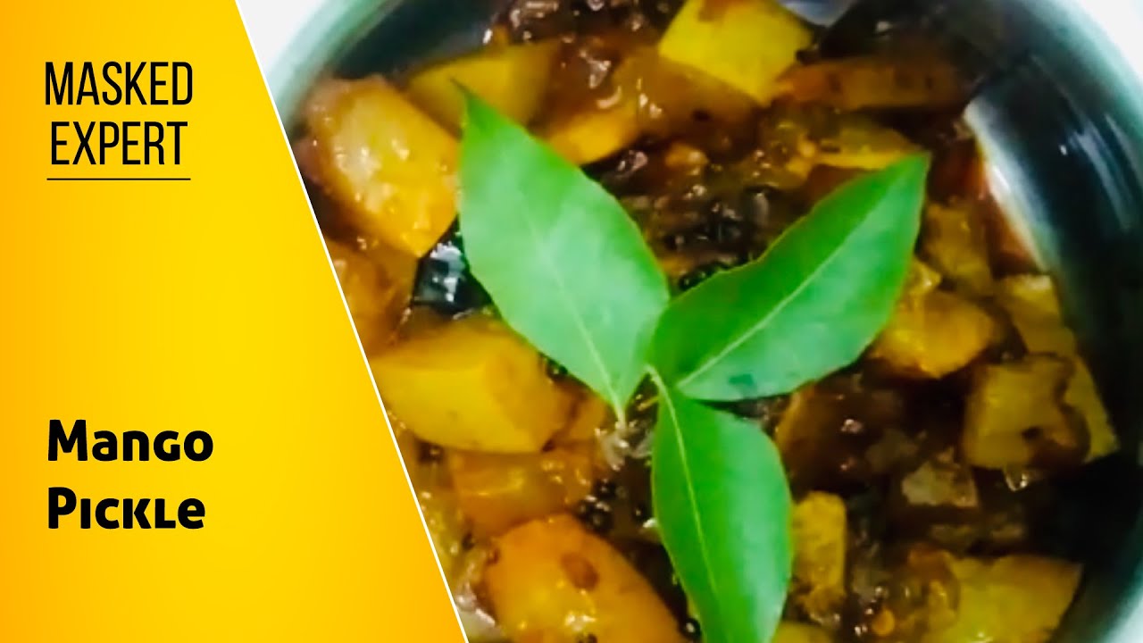 Instant Mango Pickle Recipe l Traditional Raw Mango pickle l Pacha Manga Achar | மாங்காய் ஊறுகாய்