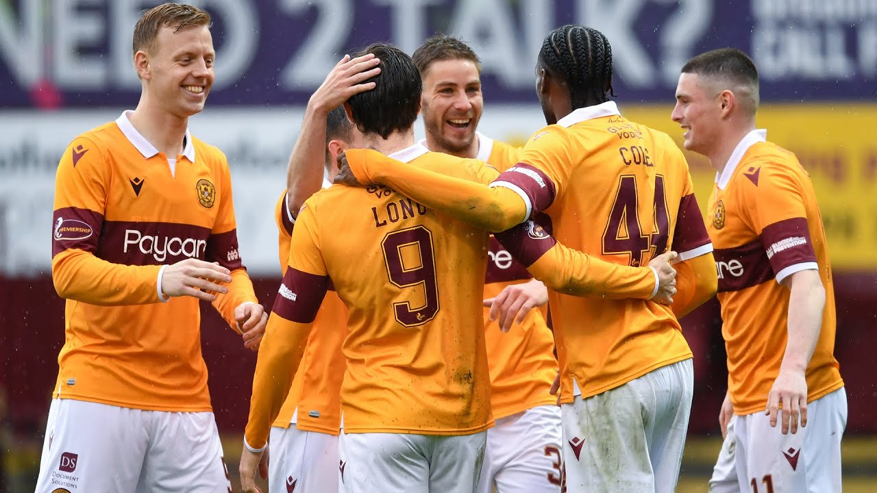 Devante Cole scores for Motherwell v Kilmarnock