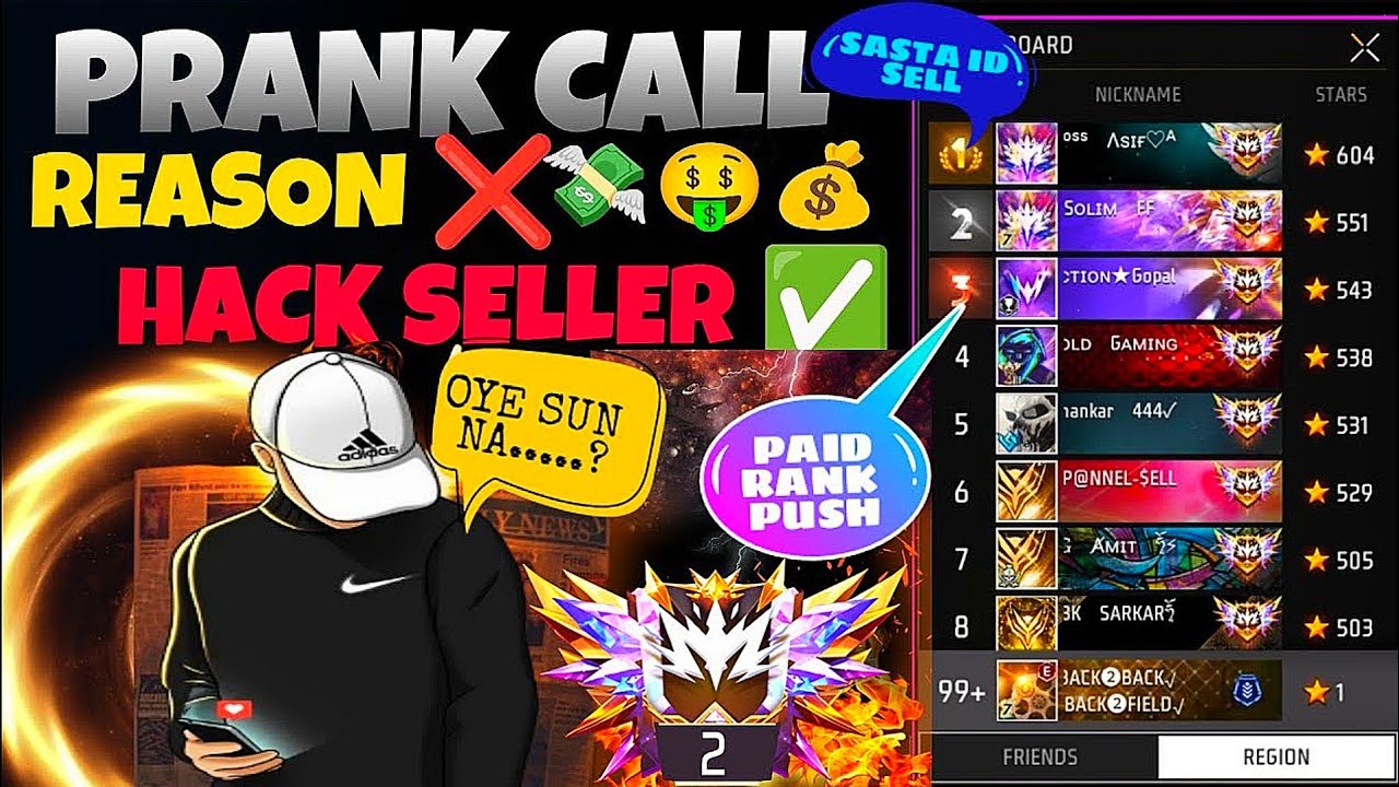 Exposing a Hack Seller on Call — How They Push Players into TOP 100 (SHOCKING) FF