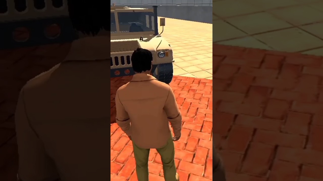 Indian bike 3D military car 
