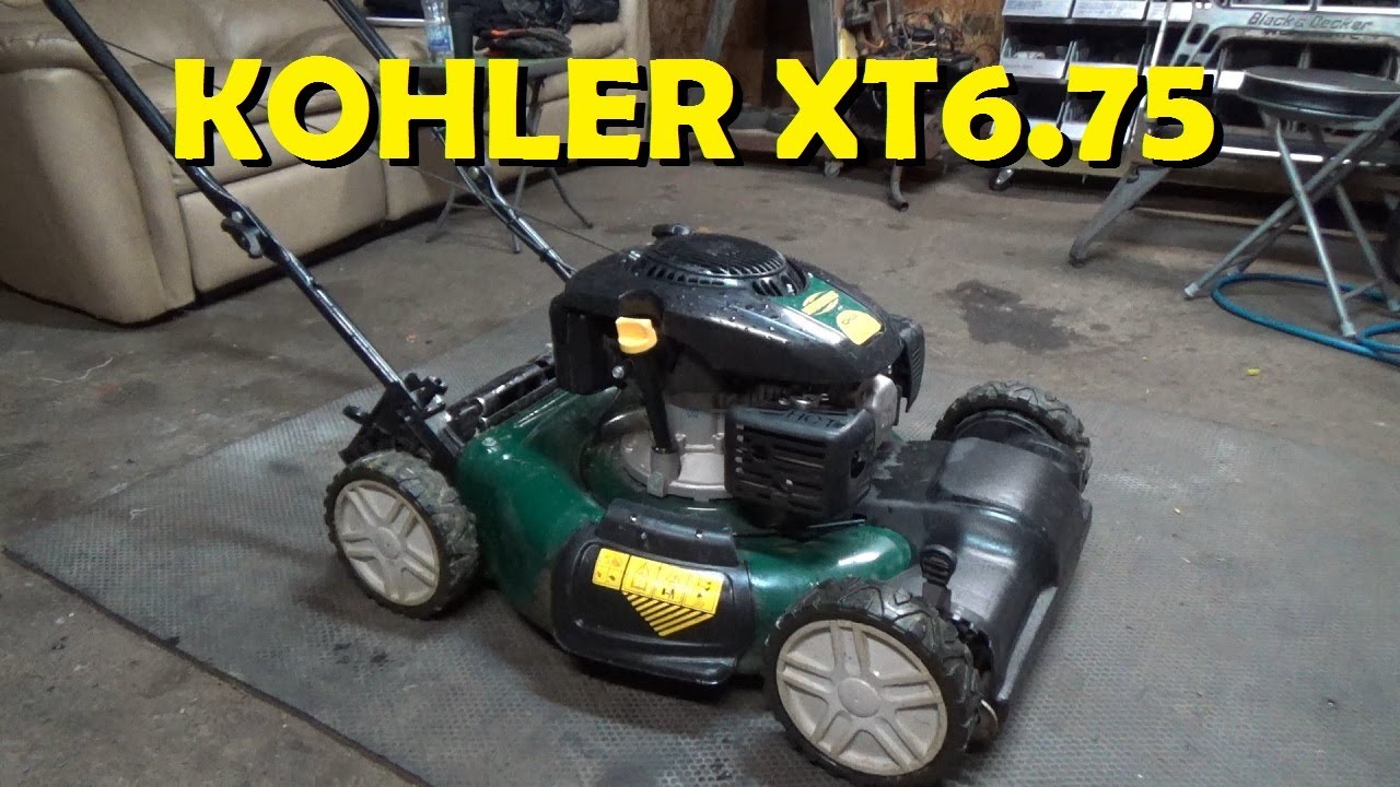 How to Fix a Lawnmower - Kohler XT6.75