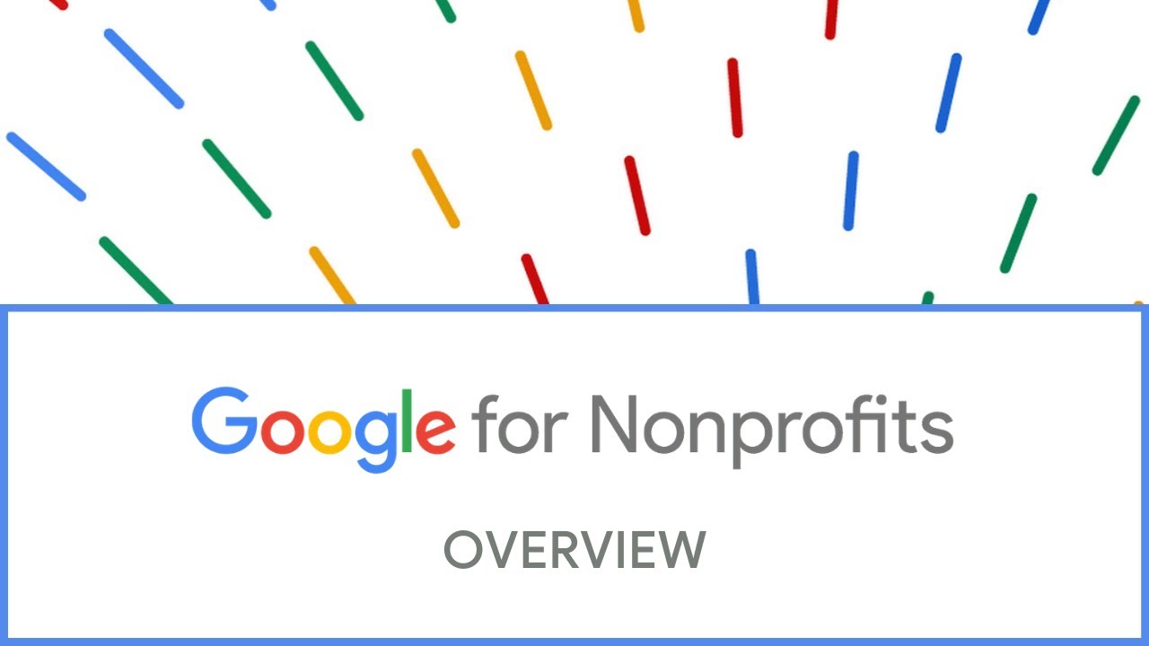 Что такое Google для некоммерческих организаций?