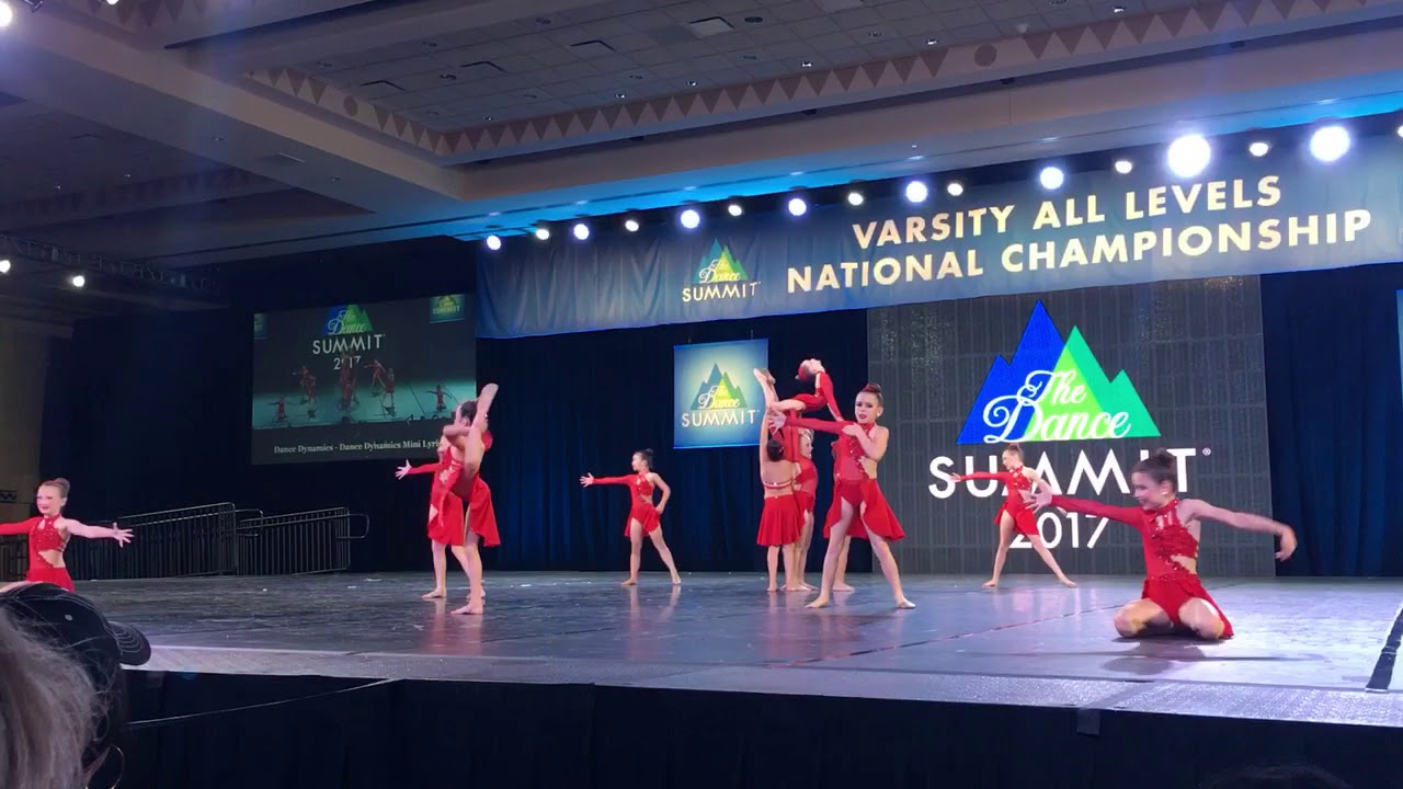 Dance Dynamics Mini Team Lyrical Dance Summit 2017