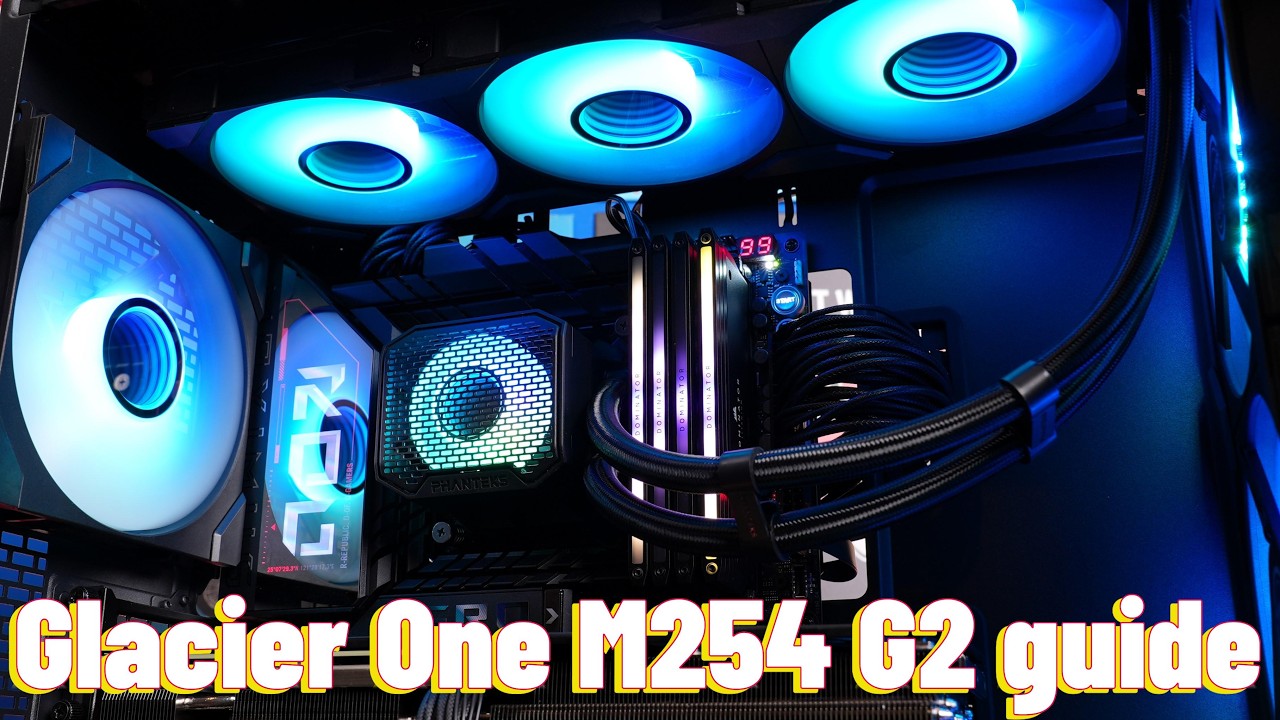 Phanteks Glacier One 360 M25G2 setup and wiring guide
