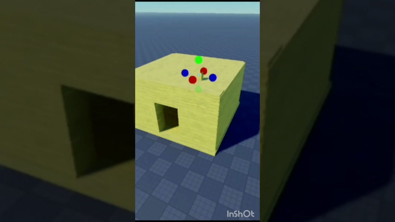 When te olvidas anclar tu modelo en ROBLOX STUDIO: #robloxdev #roblox #robloxedit #humor