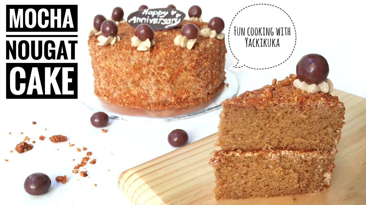 Resep Mocha Nougat Cake