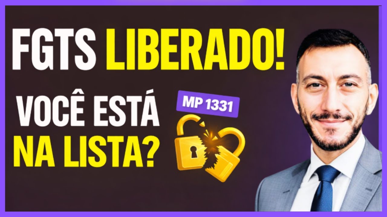 URGENTE: Governo Libera Saque do FGTS Mesmo no Saque-Anivers&aacute;rio (MP 1331)