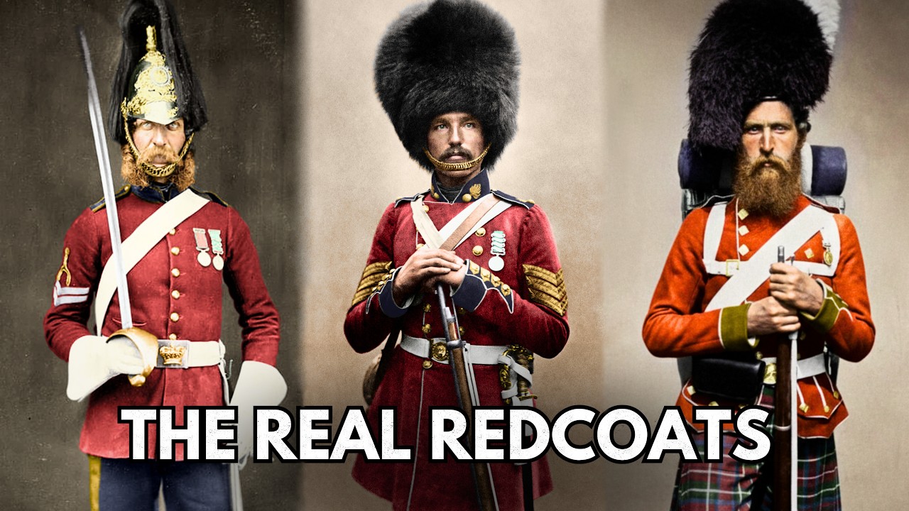 The Real British Redcoats — As They Truly Looked