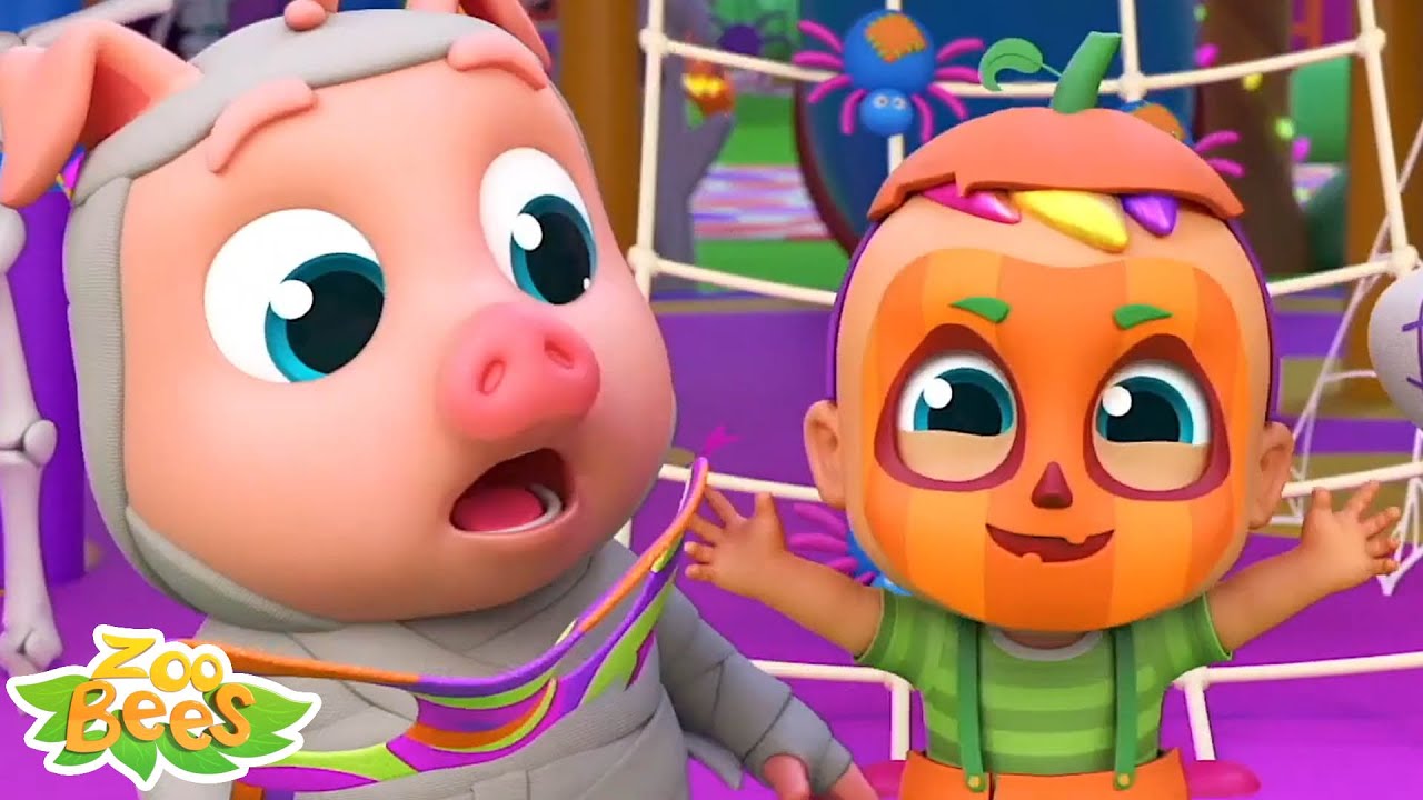Assustador Espreitar Um Boo + M&uacute;sicas De Halloween Para Beb&ecirc;s