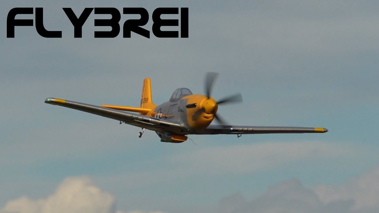 P-51 Mustang EPO 1200mm Erstflug von HOOKLL gekauft bei Torcster