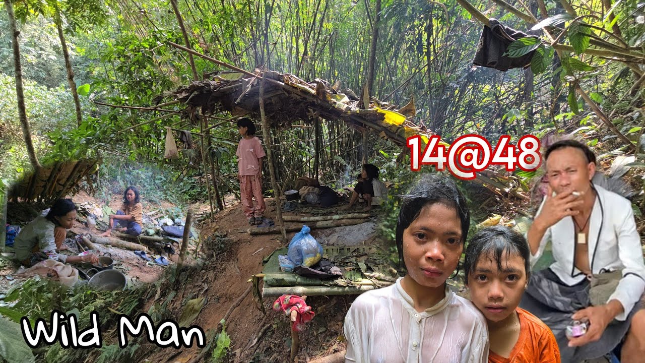 เจาะลึกความรักของหญิงสาวน้อยอยู่กลางป่าลึกและวิธีชีวิต คนป่า ตองเหลึอง ຄົນປ່າ ຕອງເຫຼືອງ bn saolao 