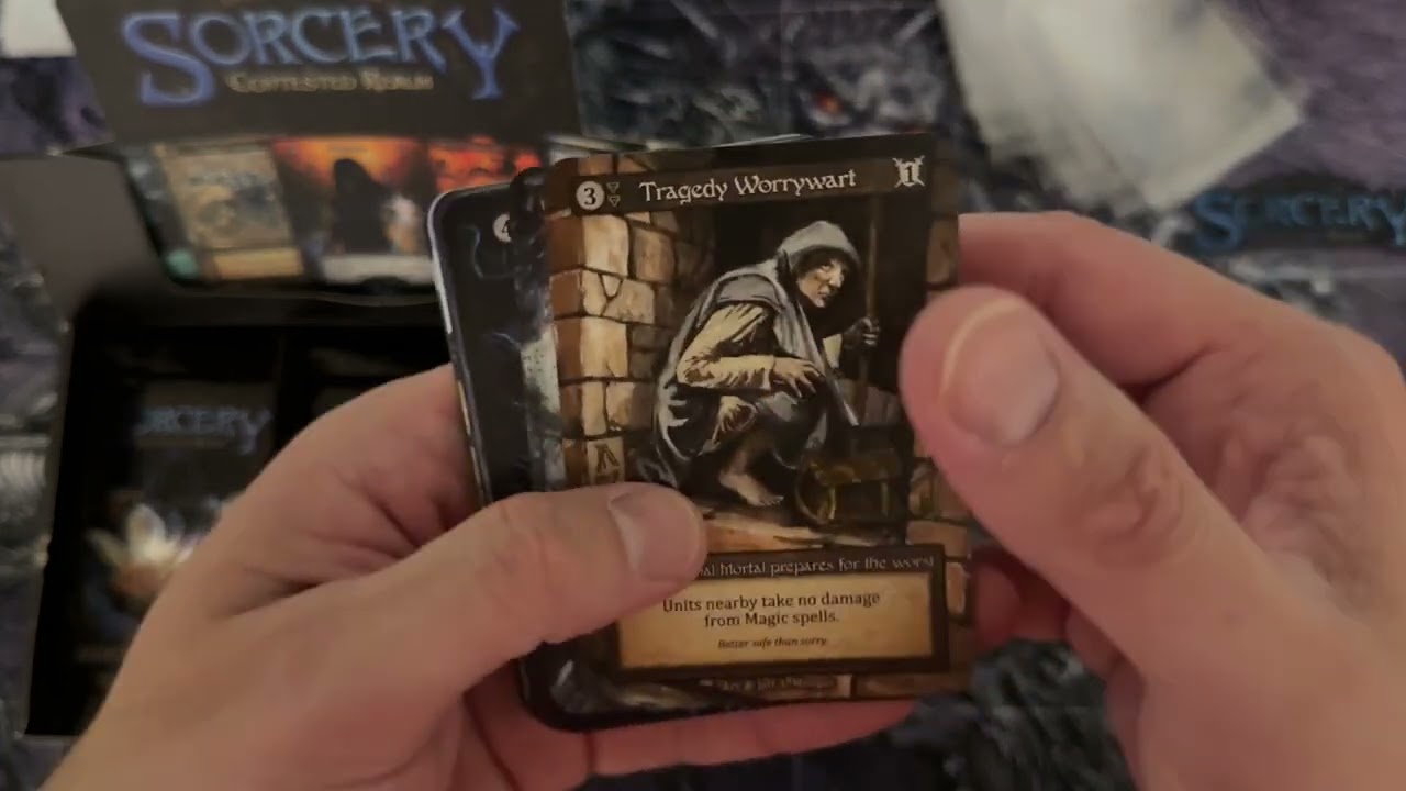 Sorcery Contested Realm (TCG) beta booster box rip! Part 7