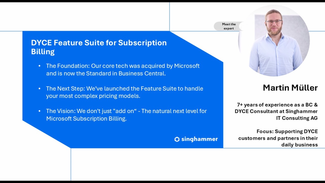 DYCE Feature Suite for Subscription Billing: Advanced Tiered Pricing & Automation