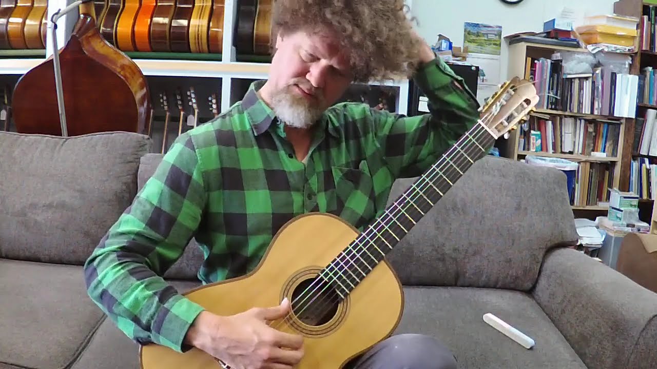 1996 Edmund Blochinger Classical Guitar No. 75 Danza Brasilera Morel Serenata Malats David Trevors