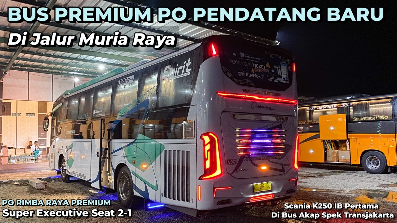 PERJALANAN DARI JAKARTA MENUJU JEPARA NAIK BUS BARU RIMBA RAYA😍‼️ Trip Rimba Raya Super Executive