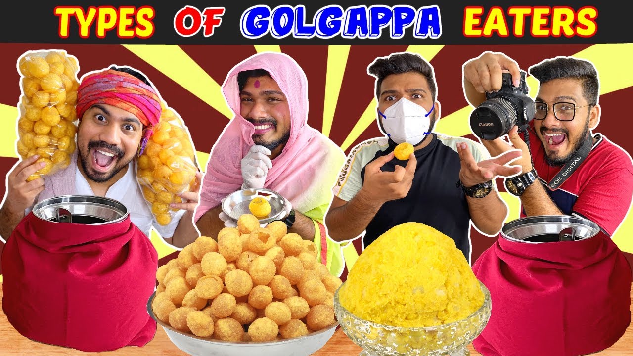 TYPES OF GOLGAPPA EATERS | FUNNY VIDEO | (Ep-328) | Wake'N'Bite