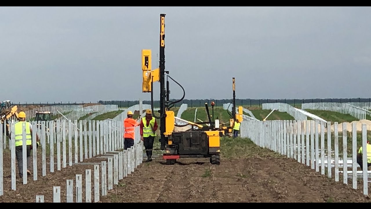 HISPASOL.RO - INFISSIONE PALI IMPIANTI FOTOVOLTAICI
