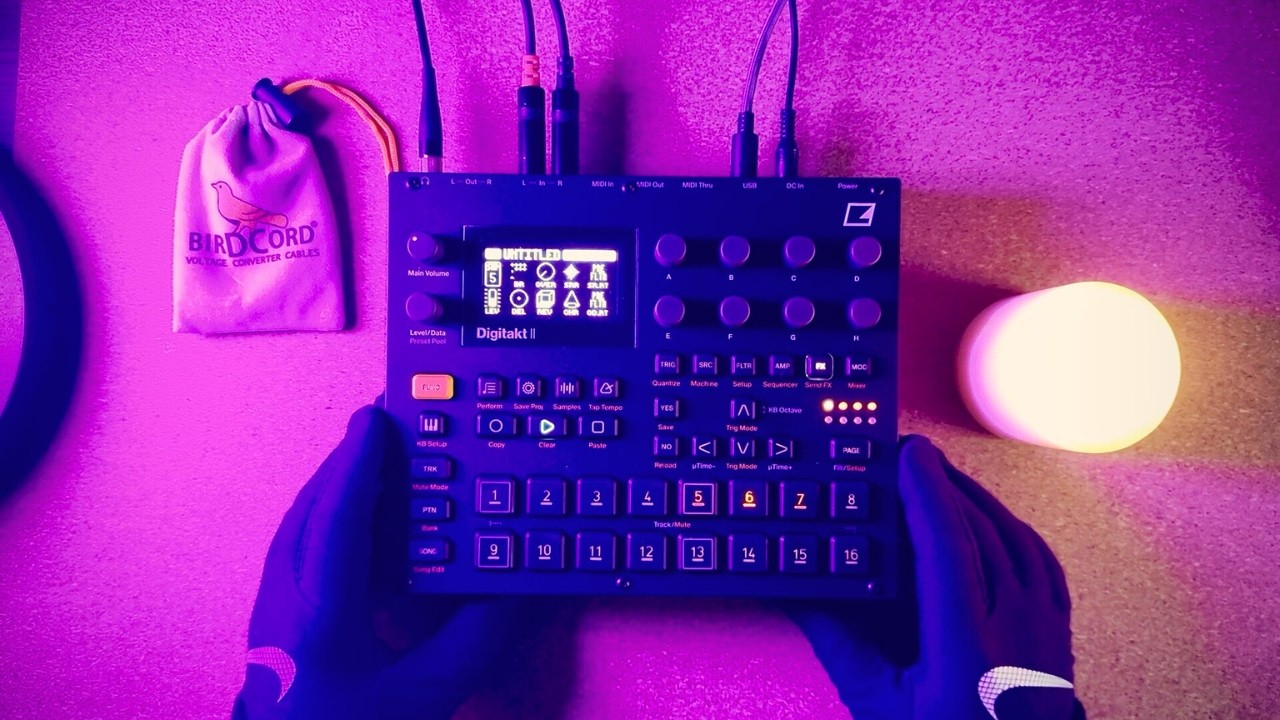 Dusty Lofi Hip hop on the Digitakt 2