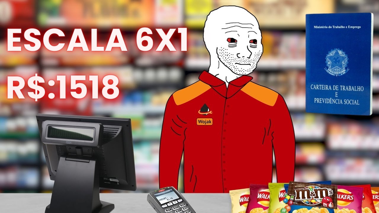 Geração Z NÃO QUER MAIS SUBEMPREGO! A Verdade Nua e Crua sobre CLT Salário Mínimo e a Escala 6X1