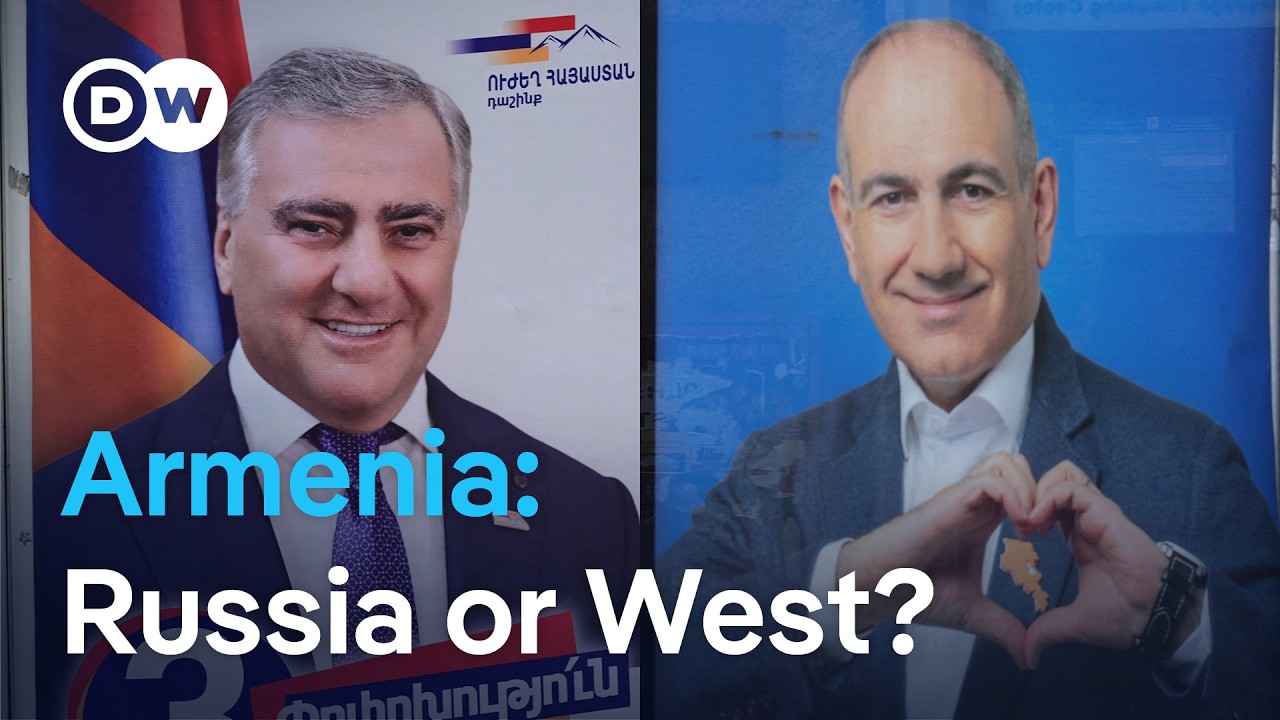 Armenians head to the polls in a choice between Russia and Europe | DW News