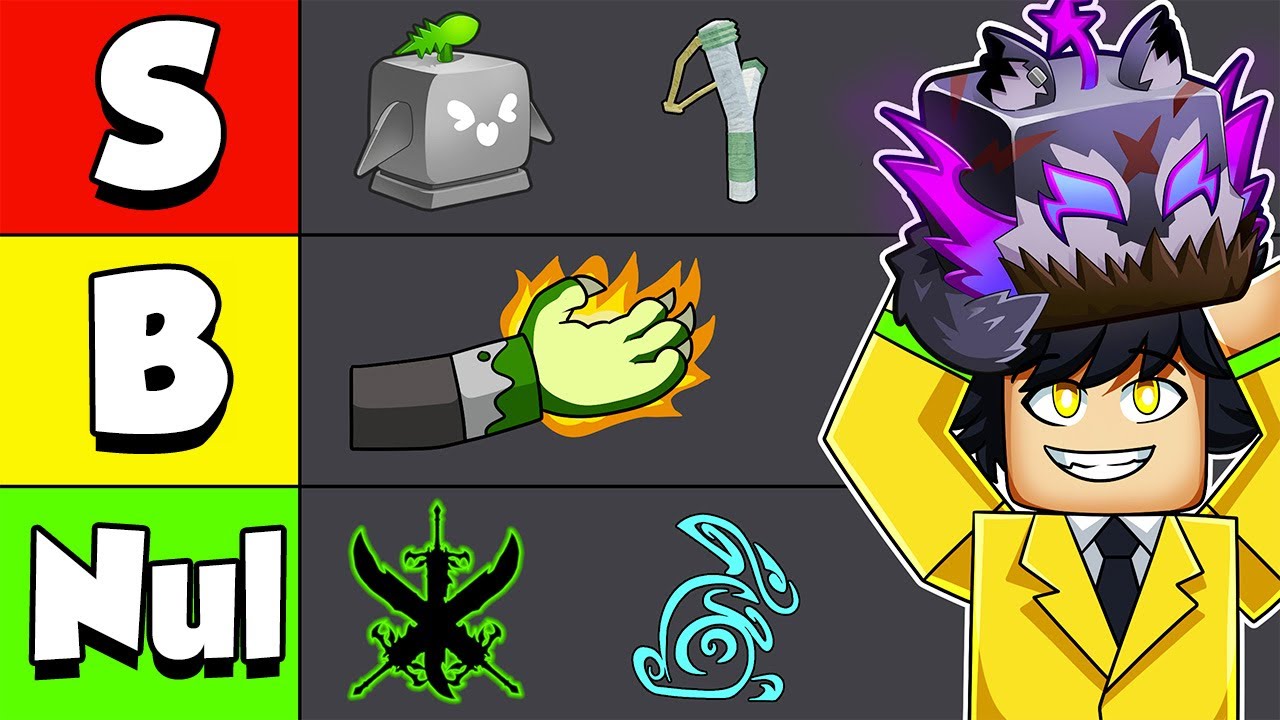 J'ai tout Classé dans Blox Fruits !