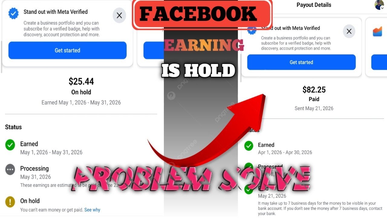 🚀 FIX Facebook Earnings On Hold! (1-Click Solution) 💸