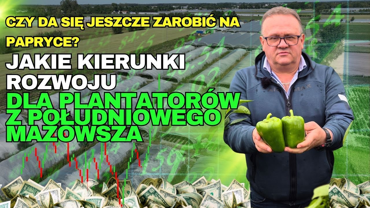 Jakie kierunki rozwoju upraw papryki na Południowym Mazowszu? Czy Paweł Myziak ma rację?
