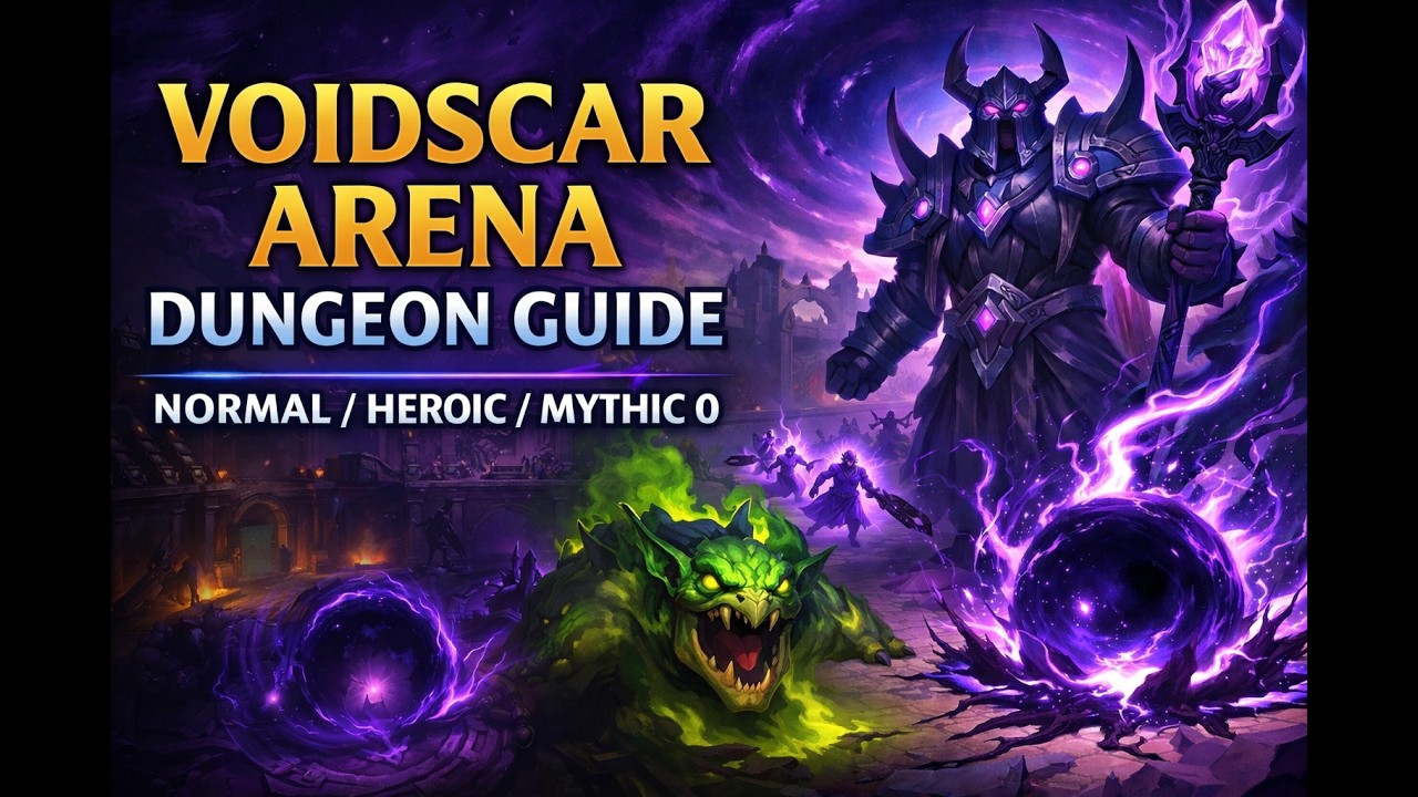 Voidscar Arena Dungeon Guide &ndash; Boss Mechanics Normal, Heroic & Mythic 0  WoW Midnight