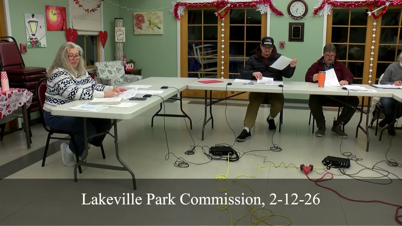 Lakeville Park Commission, 2-12-26