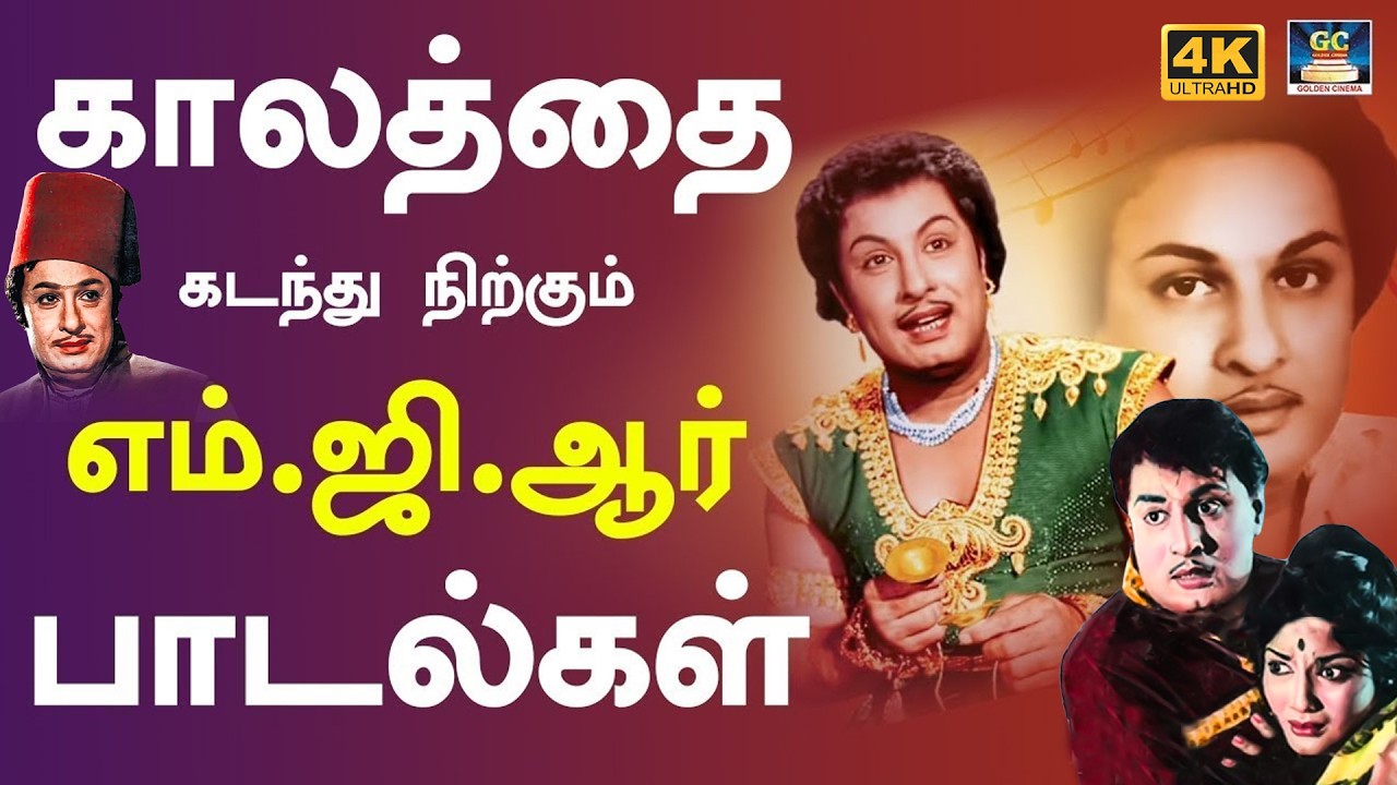 காலத்தை கடந்து நிற்கும் எம்.ஜி.ஆர் பாடல்கள் | Non Stop MGR Superhit Songs | Kannadhasan | TMS | 4K