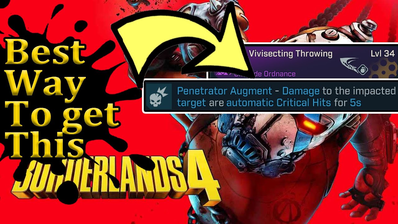 Borderlands 4 – Лучший способ фарма метательного ножа с улучшением «Проникатель»