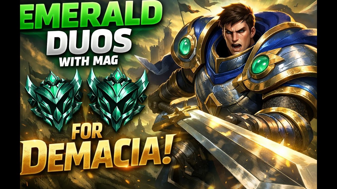 EMERALD TFT DUOS GO CRAZY – DEMACIA COMP
