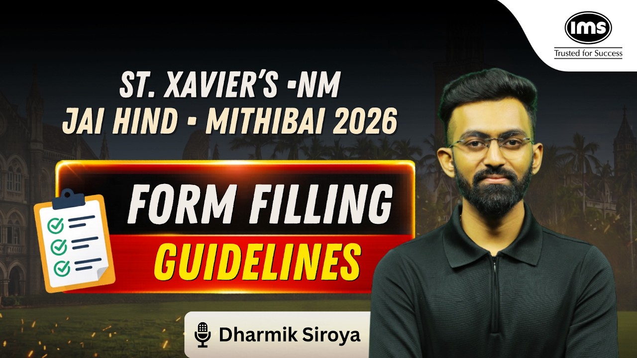 Steps after Mumbai University Form Filling 2026 | St. Xavier, NM, Mithibai| | Dharmik Siroya