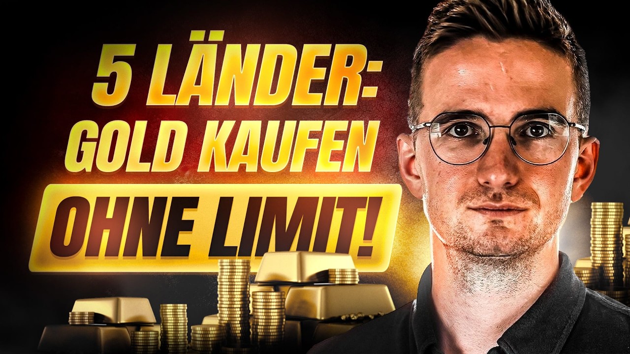 GEHEIM: 5 L&auml;nder, in denen du Gold ANONYM kaufen kannst. (Mit Bargeld)