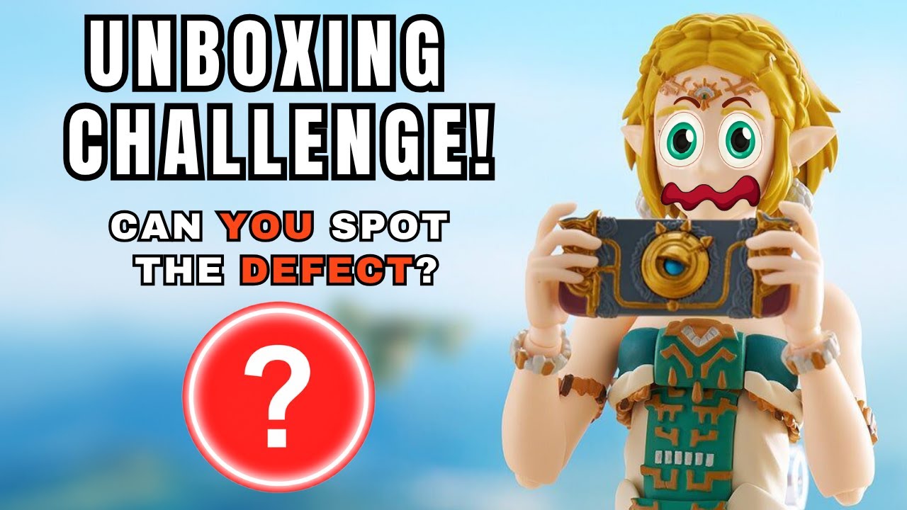 UNBOXING CHALLENGE: Can YOU Spot the Figma Zelda DEFECT before I Do? - Tears of the Kingdom version