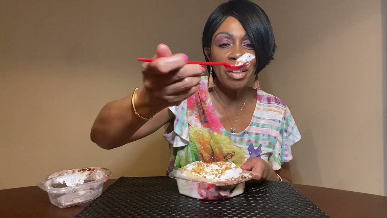 Dairy Queen Banana Split Mukbang......