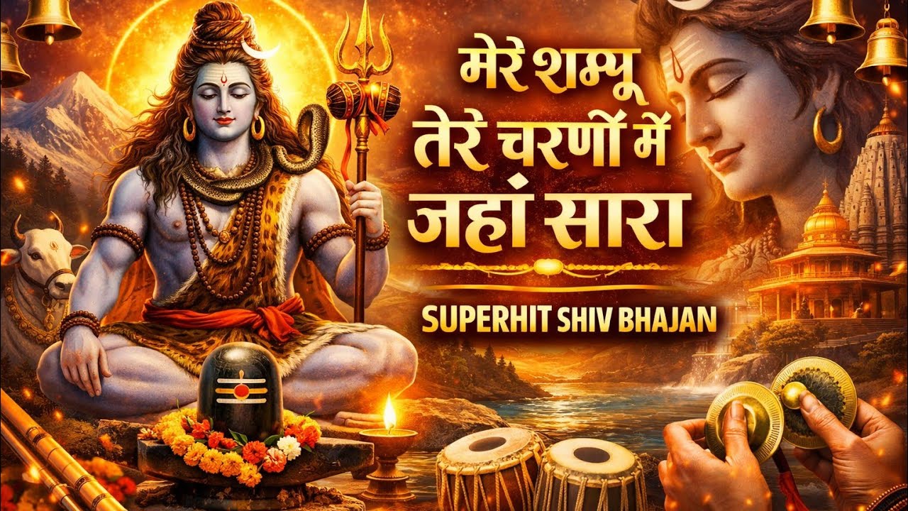 मेरे शम्भू तेरे चरणों में जहाँ सारा | Superhit Shiv Bhajan 2026 | Powerful Shiv Bhakti Song | Shivam