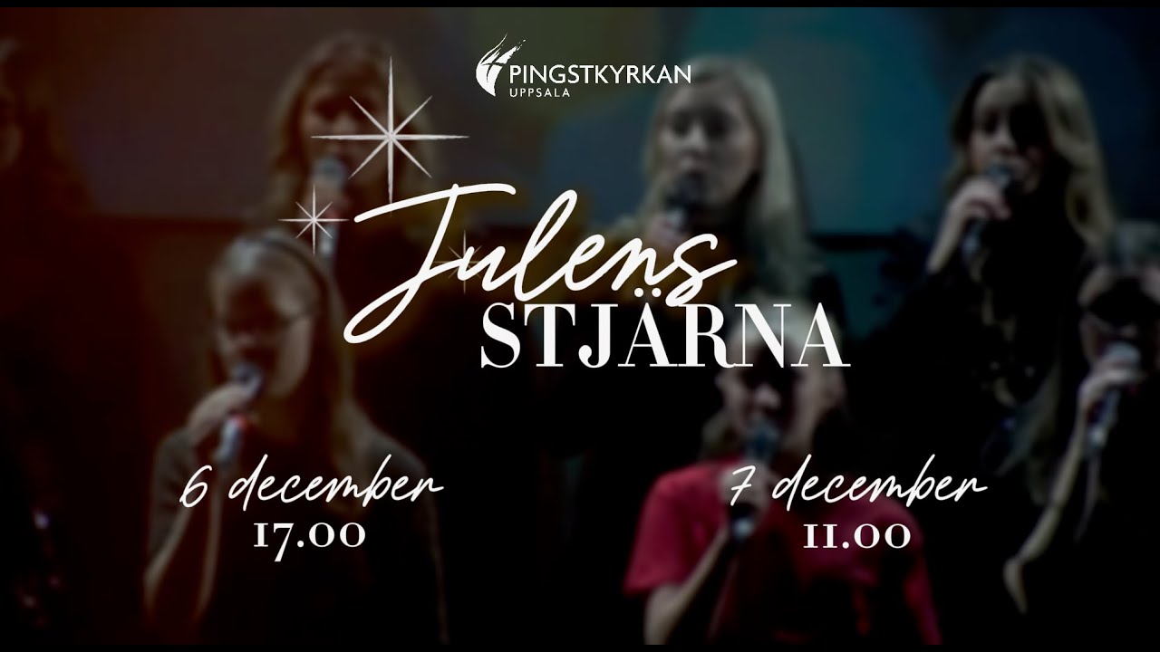 Julens stj&auml;rna fr&aring;n Uppsala pingst 2025-12-07