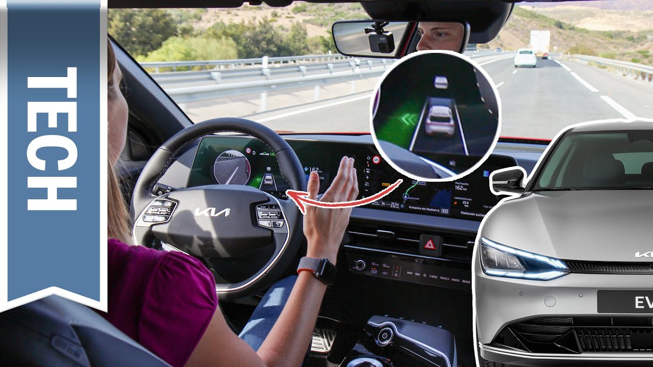 Highway Drive Assist 2 (HDA II) & automatischer Spurwechsel im Kia EV6 im Test