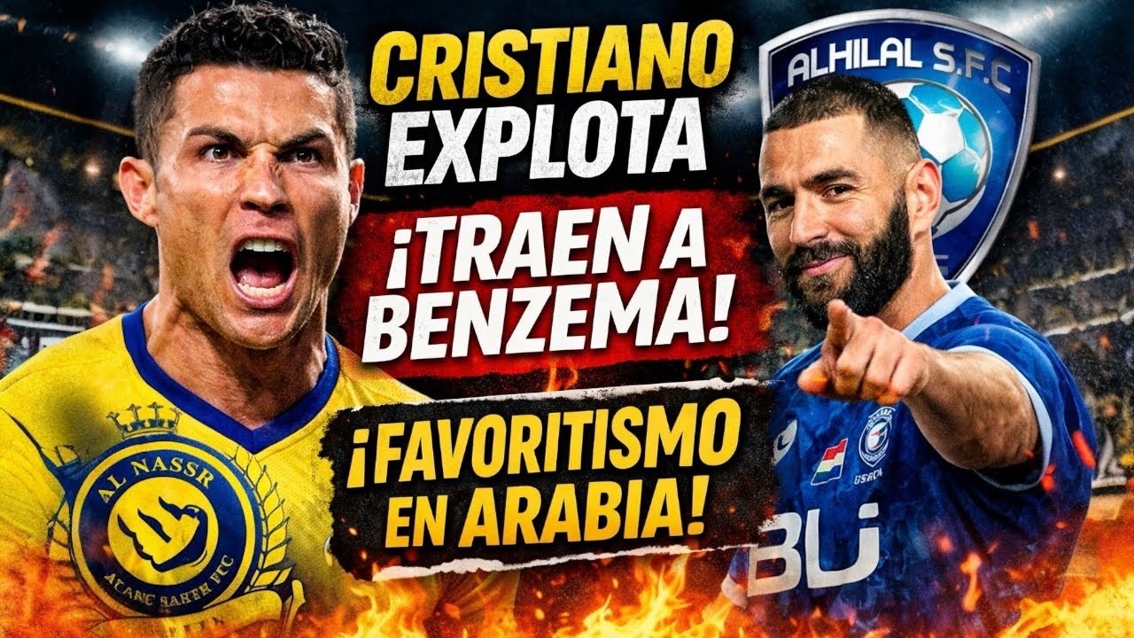 CR7 se quiere IR de ARABIA , no JUGARÁ hasta NUEVO AVISO 