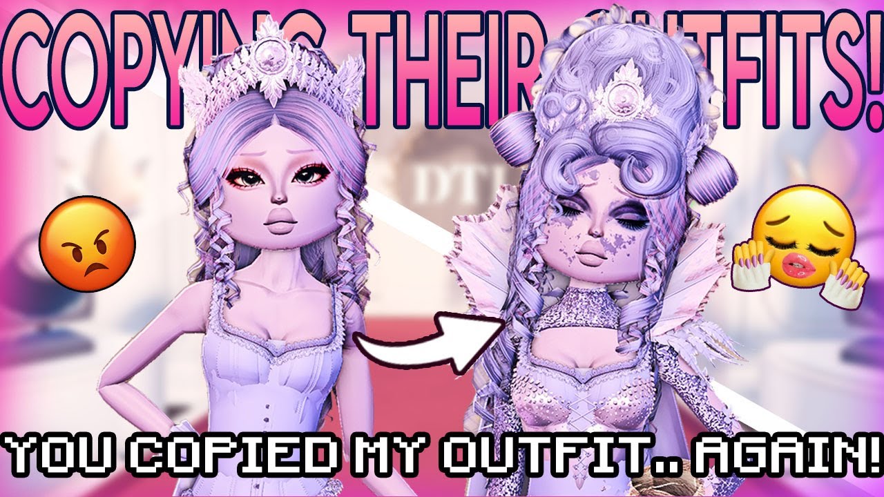 COPYING OUTFITS but MAKING THEM BETTER in DRESS TO IMPRESS! (..again!) 🎀😅 | Roblox