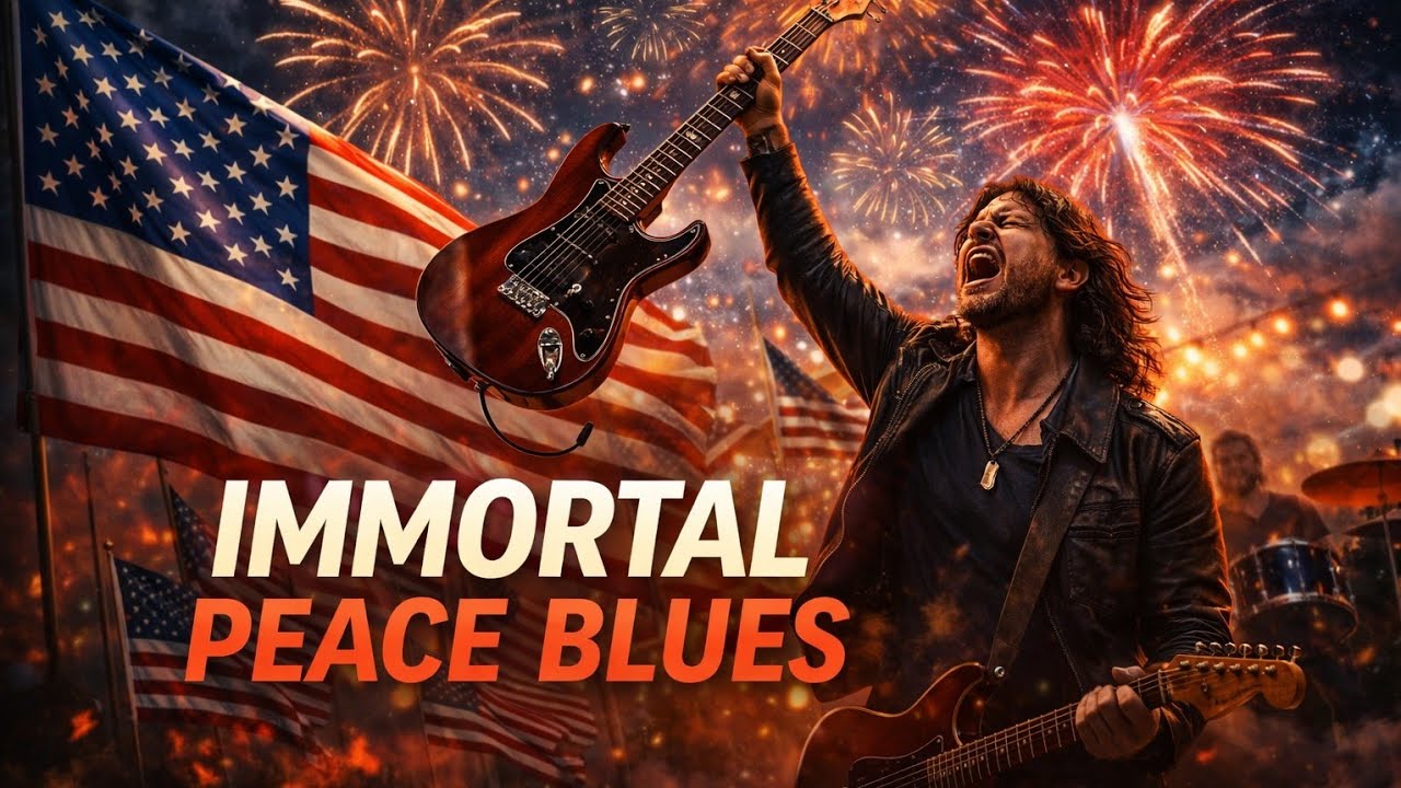 IMMORTAL PEACE - BLUES MUSSIC || By Rusty Strings