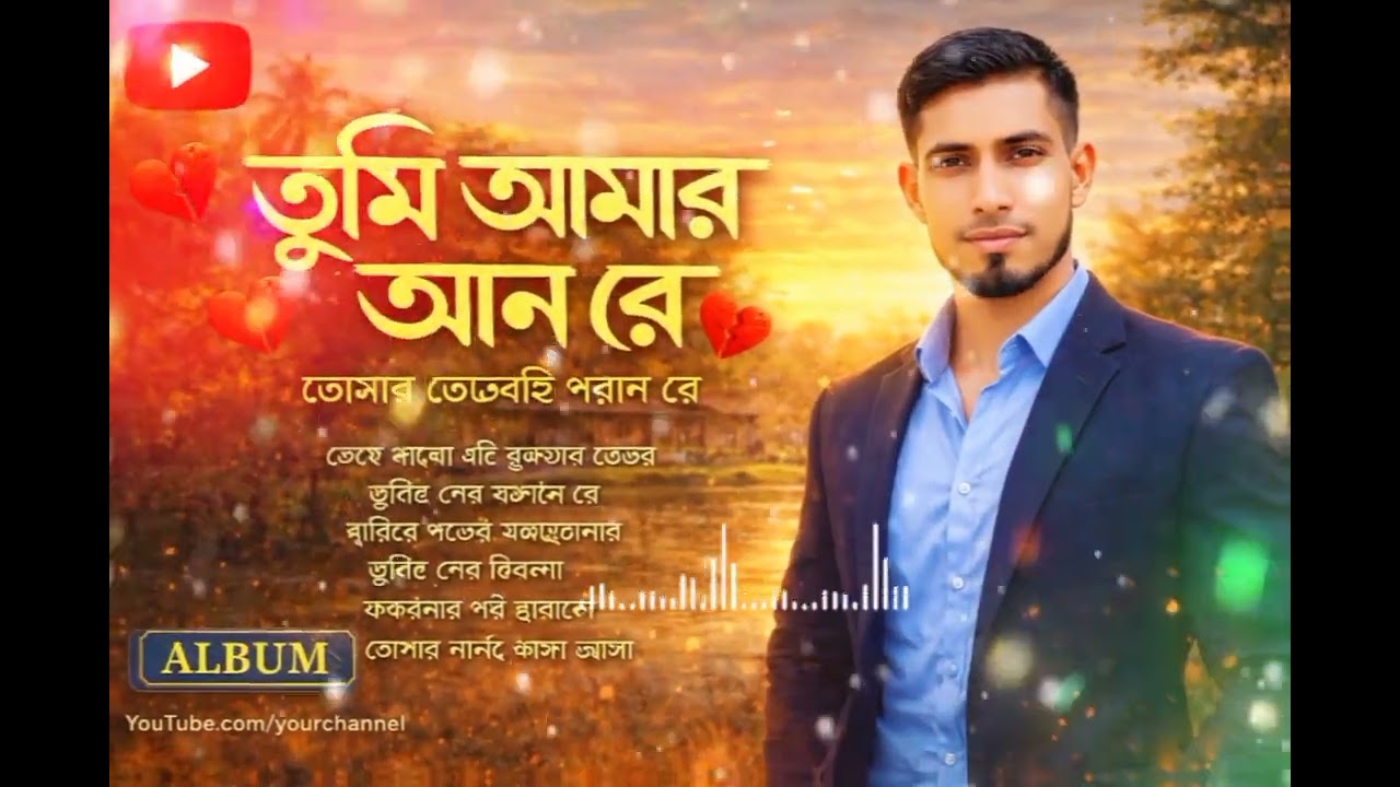 @তুমি আমার জান রে 💔 | Tomi Amar Jaan Re | Bangla Sad Romantic Song | Heart Touching Love Song