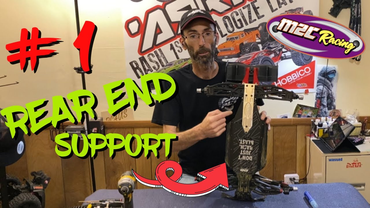 @M2CRACING ARRMA KRATON 6s exb v2 НОВЫЙ корпус с поддержкой STOP BENDING IT, установка и тестиров...