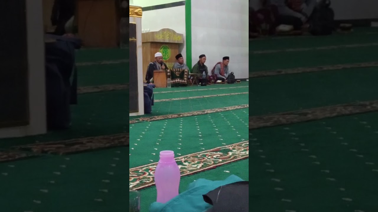 Belajar jadi qori. 