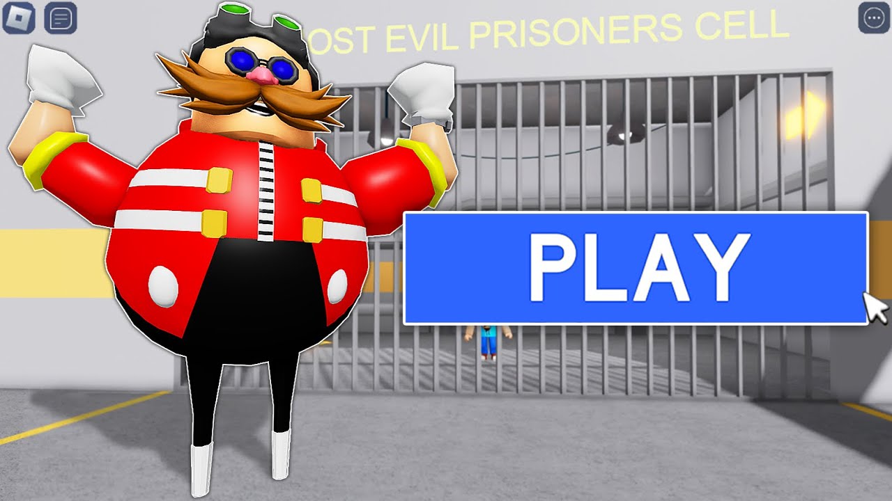 NEW EGGMAN SONIC BARRY Walkthrough Full GAMEPLAY #roblox #ScaryObby