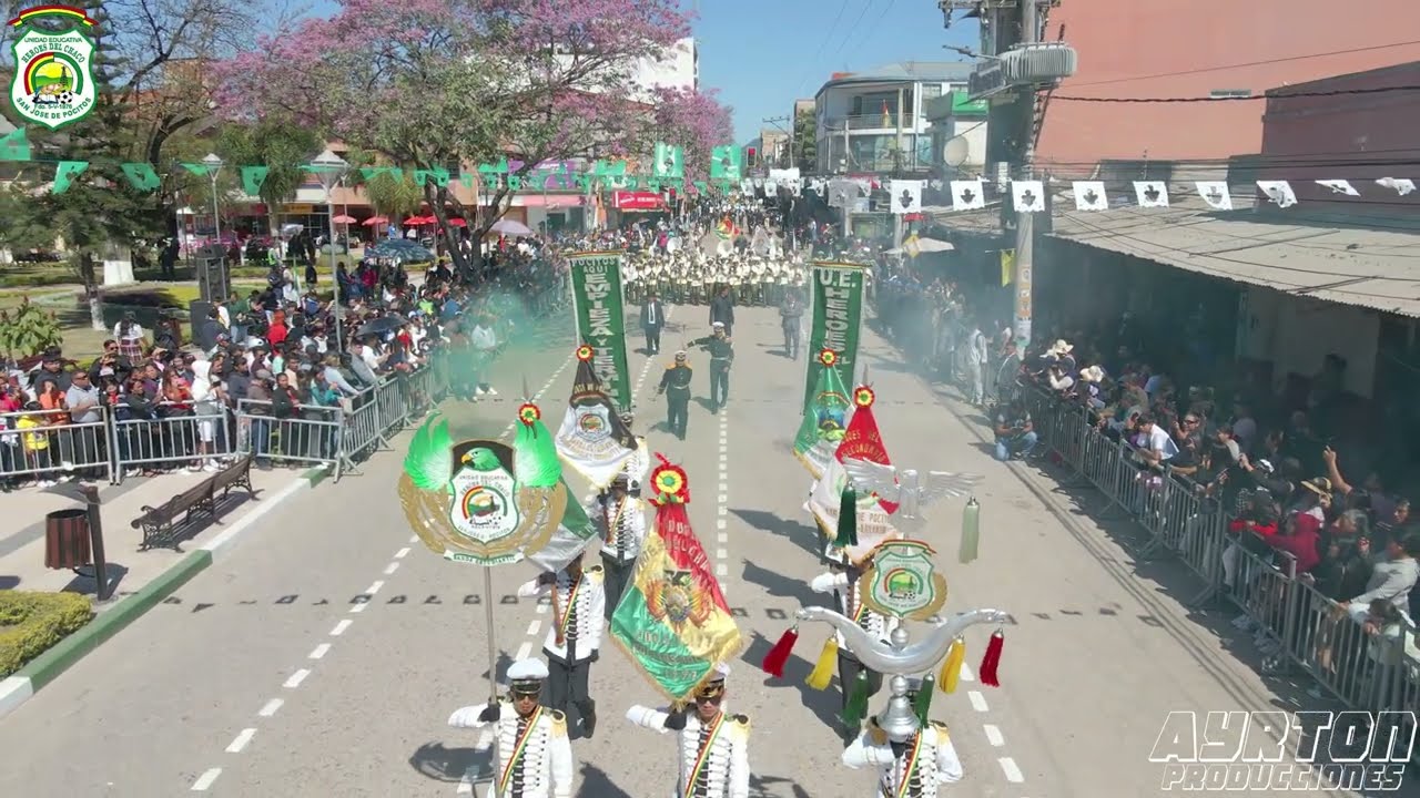 U. E. Héroes del Chaco - Desfile escolar #2025 en homenaje al #GranChaco en sus 149 aniversario 💚🤍