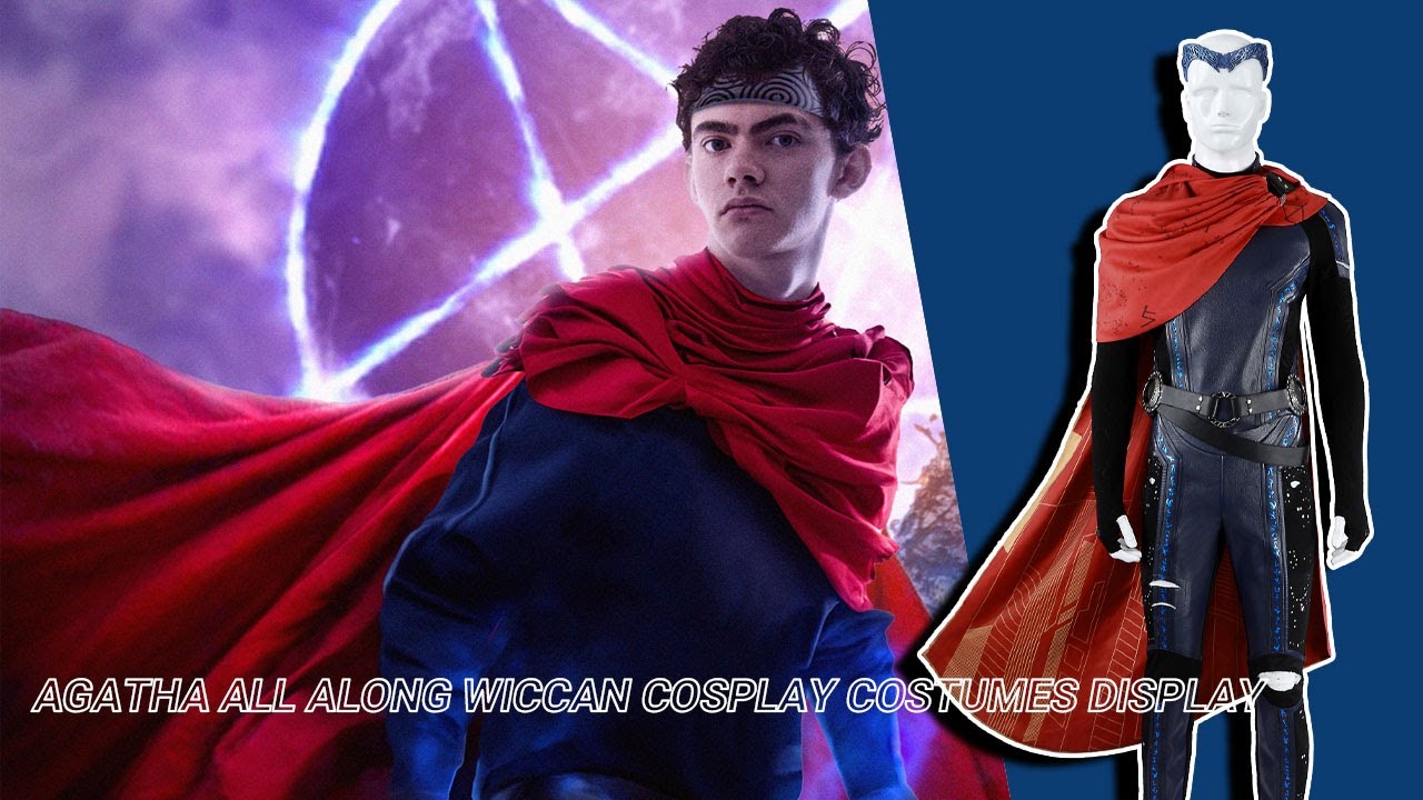 Agatha All Along Wiccan Cosplay Costumes