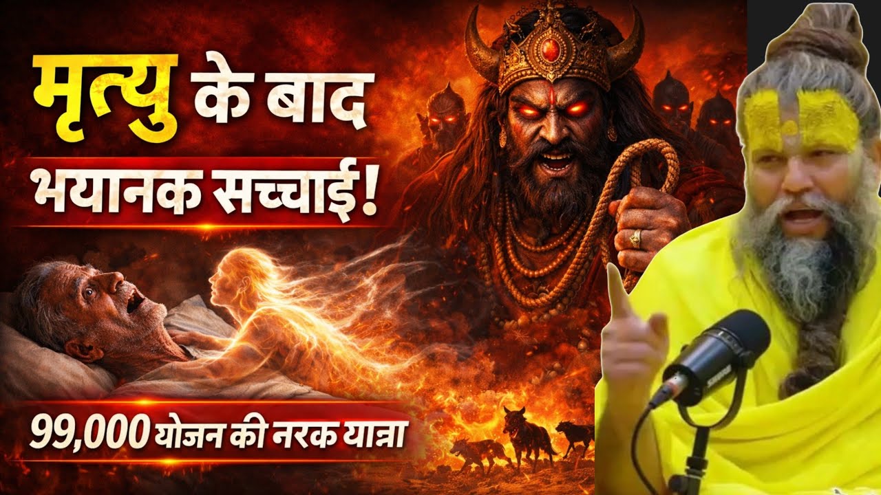 मृत्यु के बाद क्या होता है? | 99,000 योजन की नरक यात्रा की सच्चाई | Shree Hit Premananda maharaj 